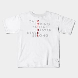 Mother Descriptions Kids T-Shirt